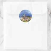 Rond Sticker Tiger Tasmanien (Sac)