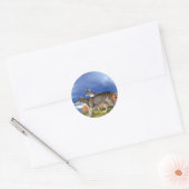 Rond Sticker Tiger Tasmanien (Enveloppe)