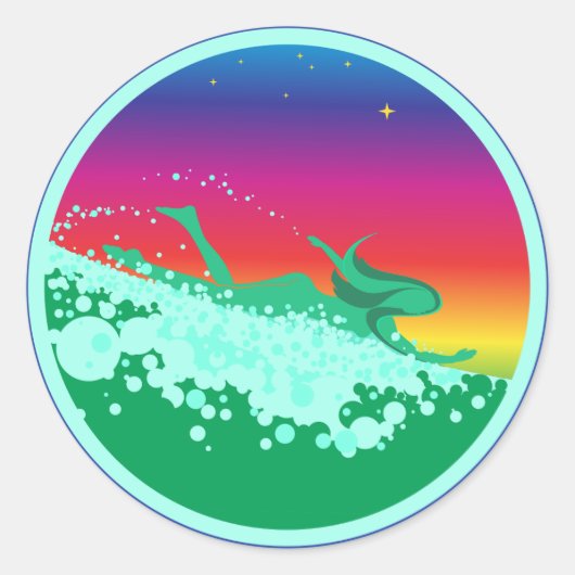 Rond Sticker Tinidril Bodysurf (Devant)