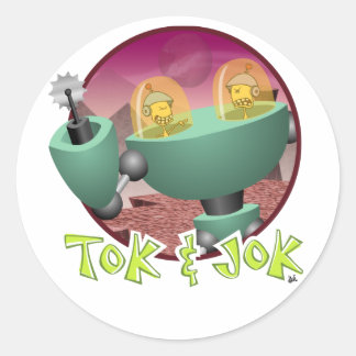 Rond Sticker TokBOT & JokBOT