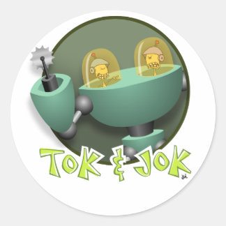 Rond Sticker TokBOT & JokBOT