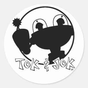 Rond Sticker TokBOT & JokBOT