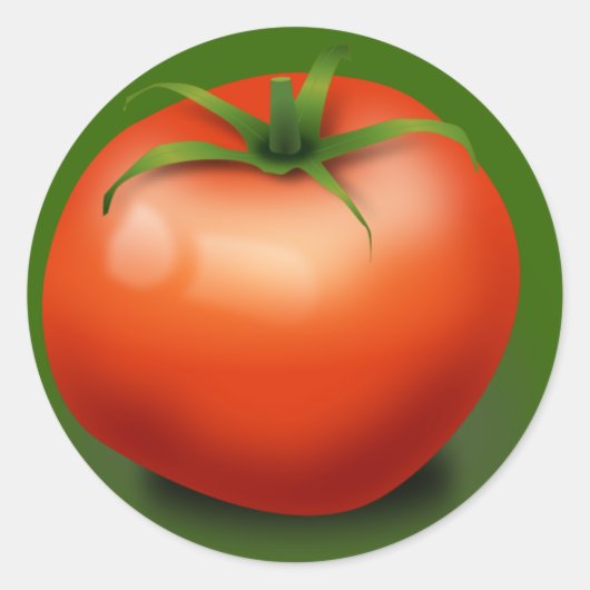Rond Sticker - Tomate (Devant)