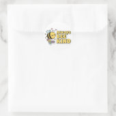 Rond Sticker toujours BEE TYPE (Sac)