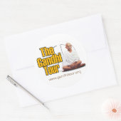 Rond Sticker Tour Gandhi (Enveloppe)
