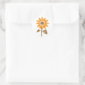 Rond Sticker tournesol (Sac)