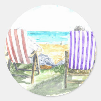Rond Sticker "Transats"
