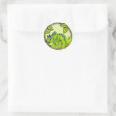 Rond Sticker Triceratops (Sac)