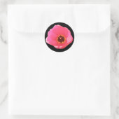 Rond Sticker Tulip Rose (Sac)