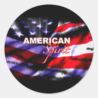 Rond Sticker TV Show American Spirit Motorcycles