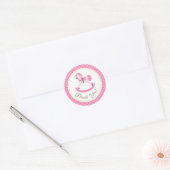 Rond Sticker TY pour Cheval Rocking (Enveloppe)