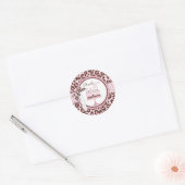 Rond Sticker TY pour fille Cheetah (Enveloppe)