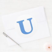 Rond Sticker U Logo (Enveloppe)