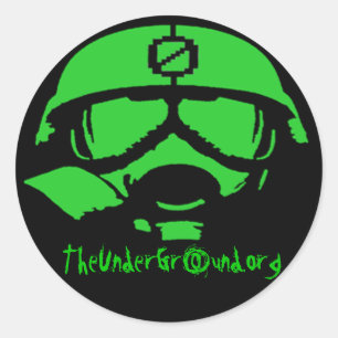 Rond Sticker UnderGr0und 1