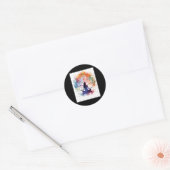 Rond Sticker Uni Yoga 3 (Enveloppe)
