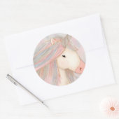 Rond Sticker Unicorn (Enveloppe)