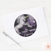 Rond Sticker Unicorn (Enveloppe)
