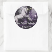Rond Sticker Unicorn (Sac)