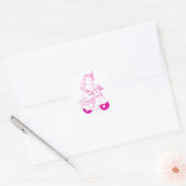 Rond Sticker Unicorn (Enveloppe)