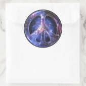 Rond Sticker universel pour la paix (Sac)
