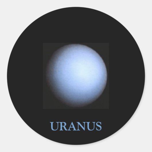 Rond Sticker Uranus (Devant)