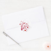 Rond Sticker Valentine Sweetheart (Enveloppe)