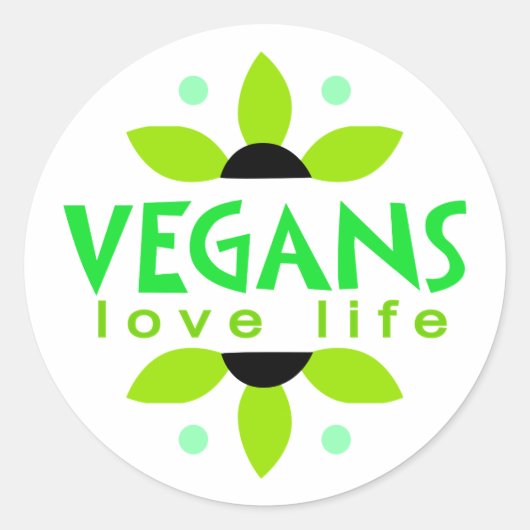 Rond Sticker Vegan (Devant)