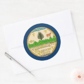 Rond Sticker Vermont Seal (Enveloppe)