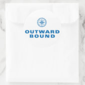 Rond Sticker vers l'extérieur (Sac)