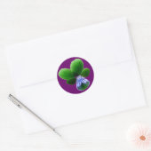 Rond Sticker vert (Enveloppe)