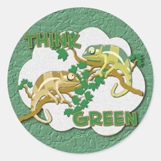 Rond Sticker vert (Devant)