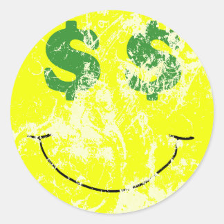 Rond Sticker vert vintage