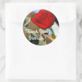 Rond Sticker vétéran Merci (Sac)