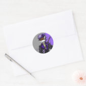 Rond Sticker Victorian Fox (Enveloppe)