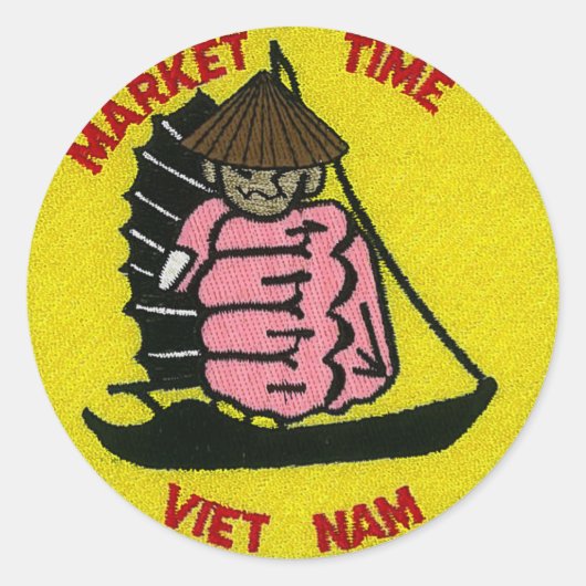 Rond Sticker Viêt Nam (Devant)