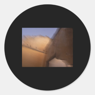 Rond Sticker Vieux-House flou