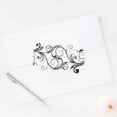 Rond Sticker vintage (Enveloppe)