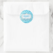 Rond Sticker Vintage Shabby GC (Sac)