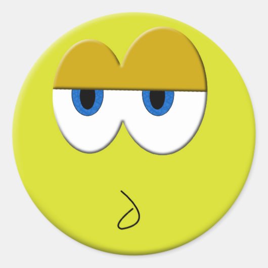 Rond Sticker Visage (Devant)