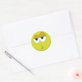 Rond Sticker Visage (Enveloppe)