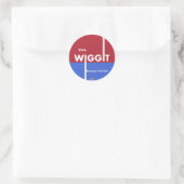Rond Sticker Vote Wiggit (Sac)