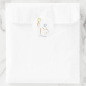 Rond Sticker Waterpolo (Sac)