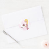 Rond Sticker Wavy 311 Café Blonde (Enveloppe)
