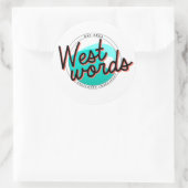 Rond Sticker Westwords (feuille de 6) (Sac)