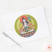 Rond STICKER White Tara (Enveloppe)