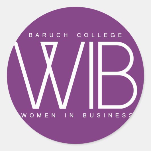 Rond Sticker WIB (Devant)