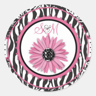 Rond Sticker Wild Garden