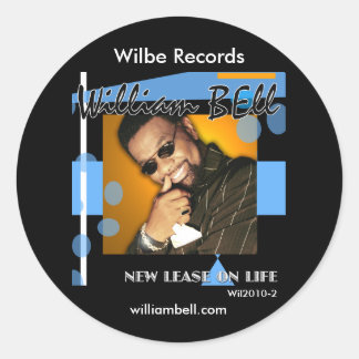 Rond Sticker William Bell New Lease Cover Wil2010-2
