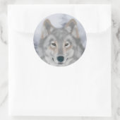 Rond Sticker Wolf (Sac)