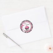 Rond Sticker WP Cupcake Wild (Enveloppe)